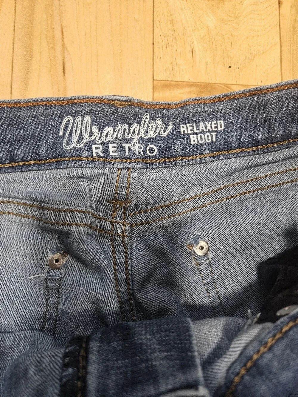Wrangler Retro Relaxed Boot Boys 16 Husky